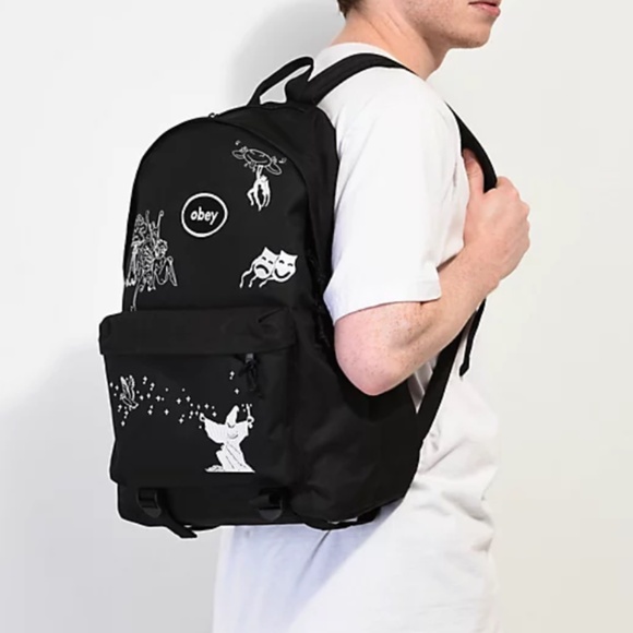OBEY Wanderer Backpack - Brand New - Picture 1 of 9